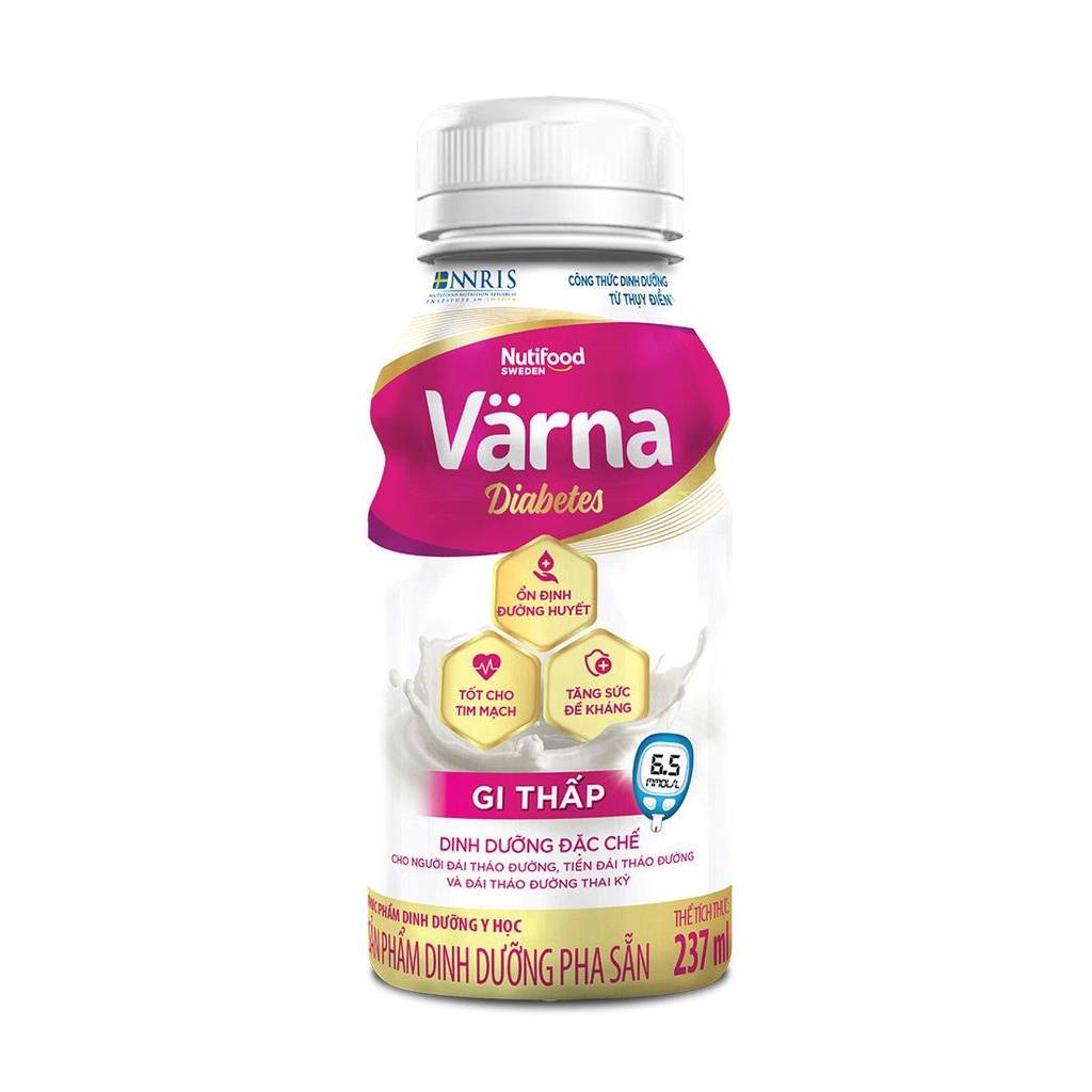 Sữa Varna Diabetes 237ml (chai)